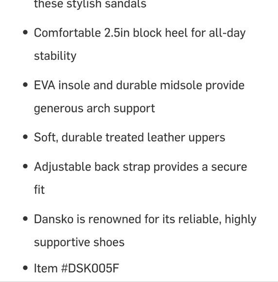 Dansko Madalyn Sandal Mustard Yellow Women's 38 - Picture 2 of 16